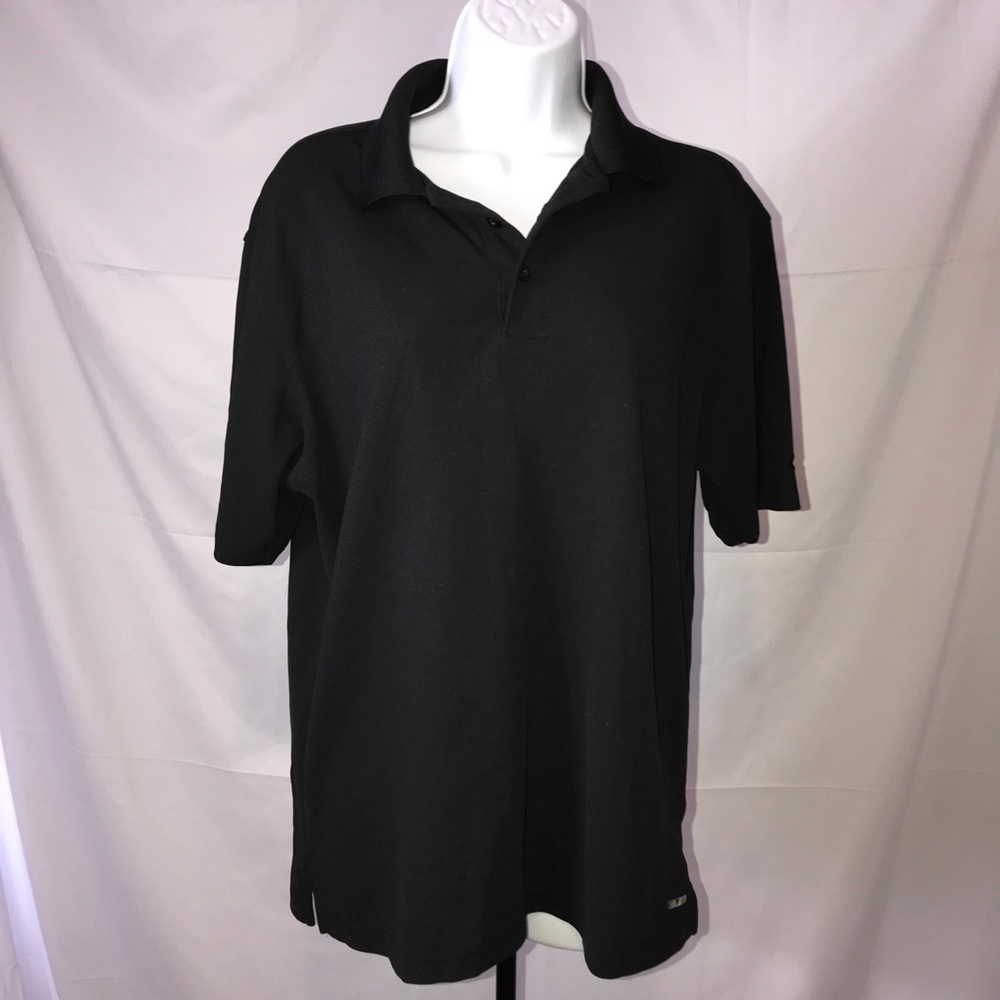 Black champion golf T-shirt